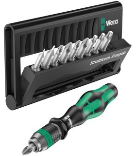 Wera Tornavida Bits Seti Kraftform Kompakt 10 05056653001