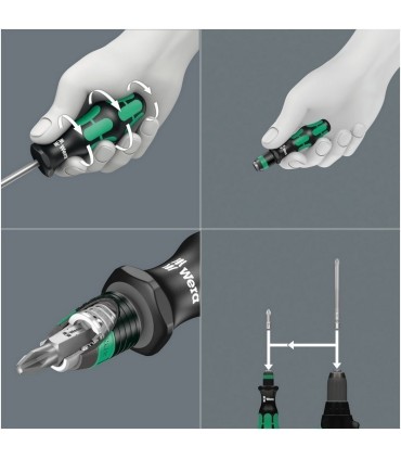 Wera Tornavida Bits Seti Kraftform Kompakt 10 05056653001