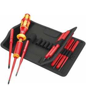 Wera VDE 15 Torklu Tornavida 1,2-3,0Nm İnce Uçlu Set 05059291001