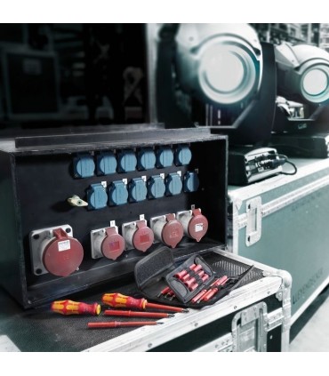 Wera VDE 16 KF Kompakt Elektrikçi İnce Tornavida Seti 05003484001