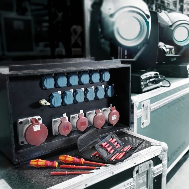 Wera VDE 16 KF Kompakt Elektrikçi İnce Tornavida Seti 05003484001