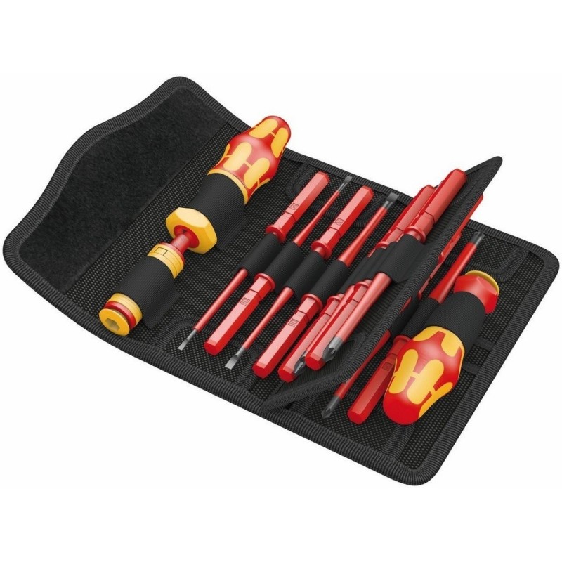 Wera VDE 16 Torklu Tornavida 1,2-3,0Nm İnce Uçlu Set 05135906001