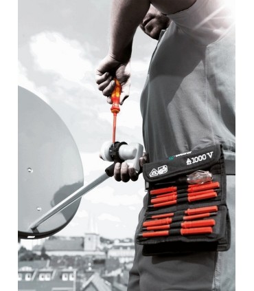 Wera VDE 17 KF Kompakt Elektrikçi Tornavida Seti 05059030001