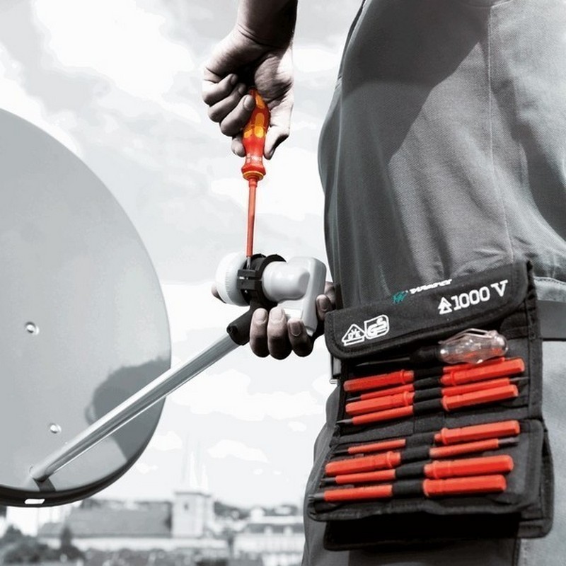 Wera KF Kompakt VDE 7 Elektrikçi Tornavida Seti U2 05003472001