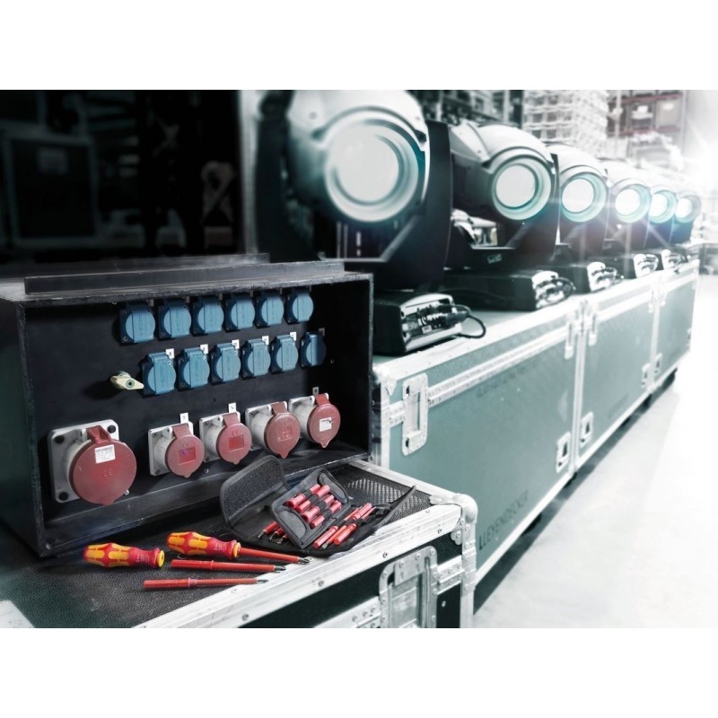 Wera VDE 7 KF Elektrikçi İnce Uçlu Tornavida Seti 05003475001