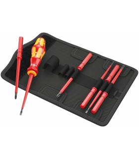 Wera VDE 7 KF Kompakt Elektrikçi Tornavida Seti U1 05003470001