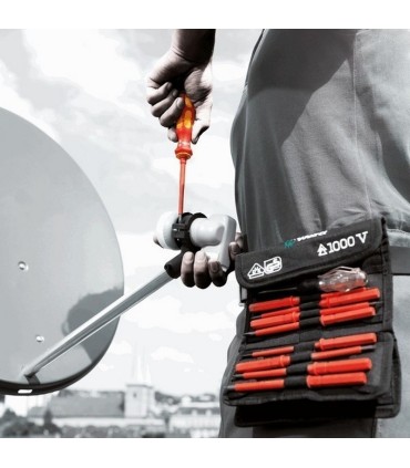 Wera VDE 7 KF Kompakt Elektrikçi Tornavida Seti U1 05003470001