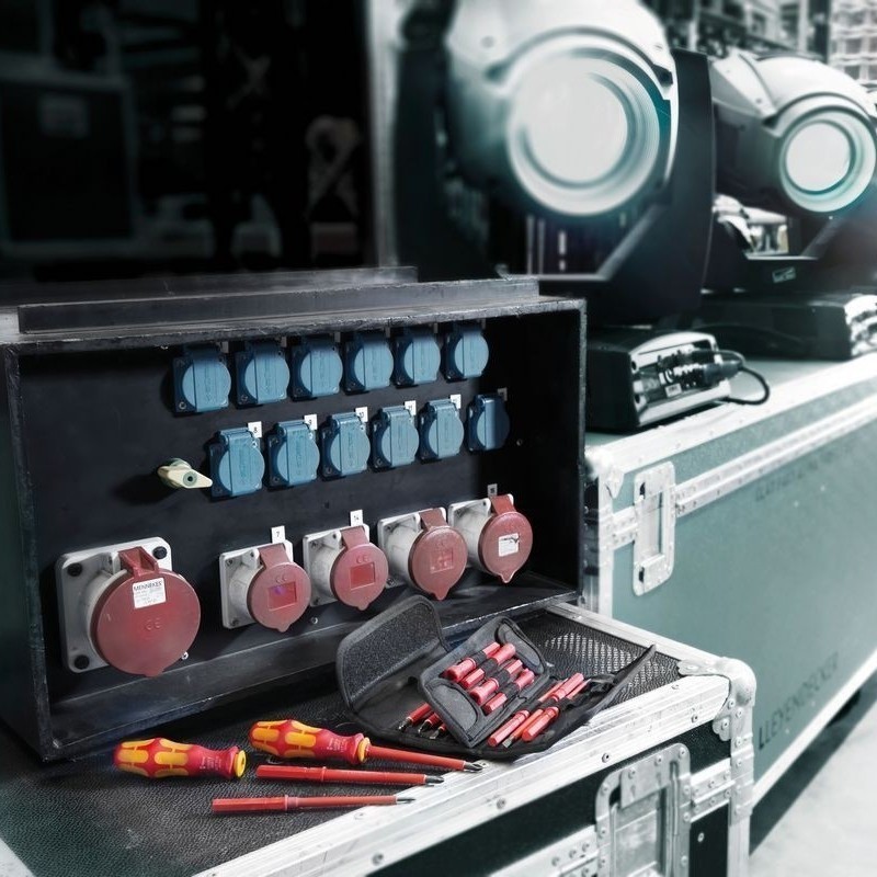 Wera VDE 7 KF Kompakt Elektrikçi Tornavida Seti U1 05003470001