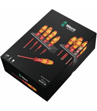 Wera Kraftform Big Pack 100 VDE Elektrikçi Tornavida Seti 14P 05105631001