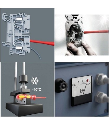 Wera Kraftform Big Pack 100 VDE Elektrikçi Tornavida Seti 14P 05105631001