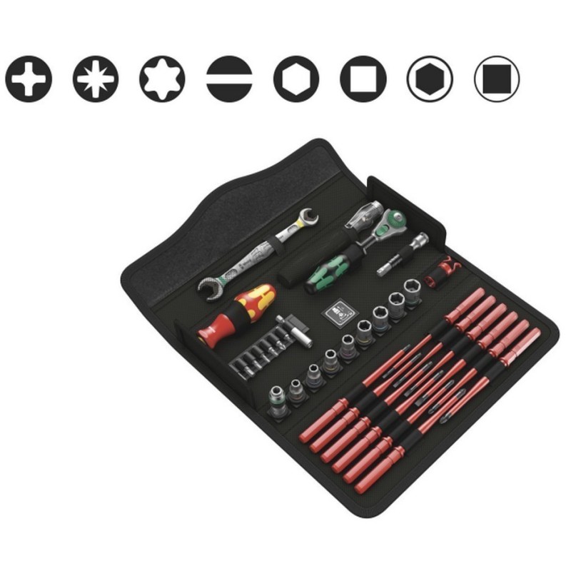 Wera W1 Kraftform Kompakt Tamir Seti 05135926001