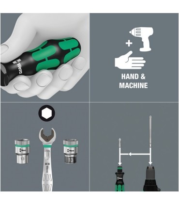 Wera W1 Kraftform Kompakt Tamir Seti 05135926001