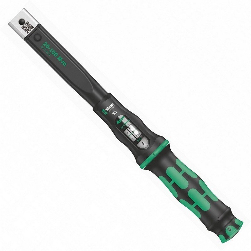 Wera Click-Torque X3 9x12 Değişken Uçlu Torkmetre 20-100Nm 05075653001