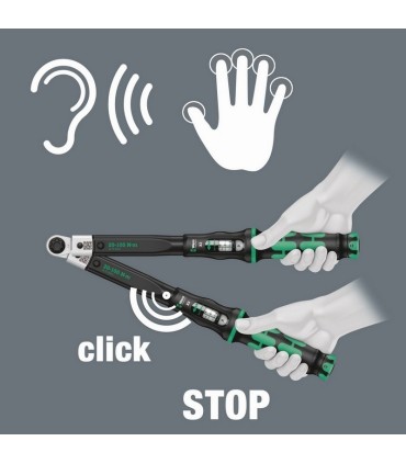 Wera Click-Torque X3 9x12 Değişken Uçlu Torkmetre 20-100Nm 05075653001