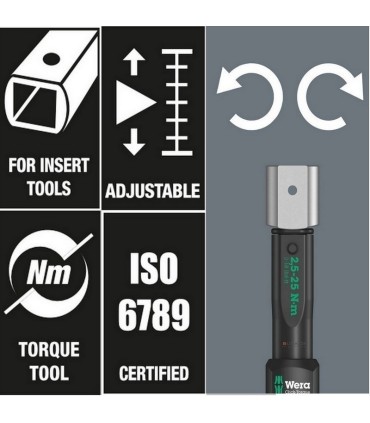 Wera Click-Torque XP4 14x18 Değişken Uçlu Torkmetre 20-250Nm 05075673001