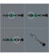 Wera Yarımay Hios Mikro Tornavida Bits Seti 05135938001