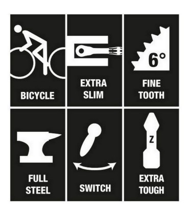 Wera Zyklop Mini Cırcır Bisiklet Tamir Seti 1 05004170001