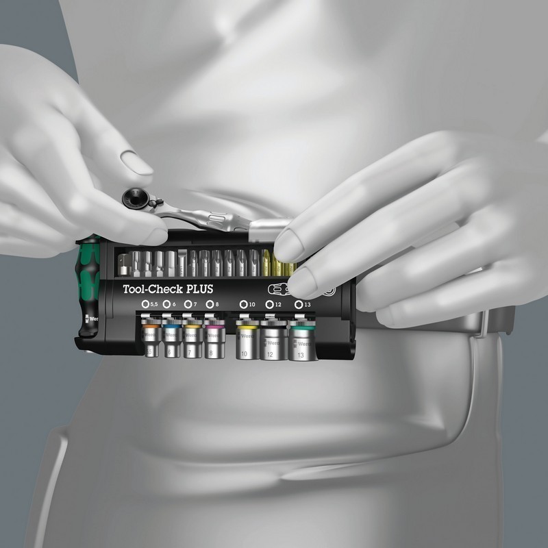 Wera Zyklop Mini Cırcır Bisiklet Tamir Seti 3 05004172001