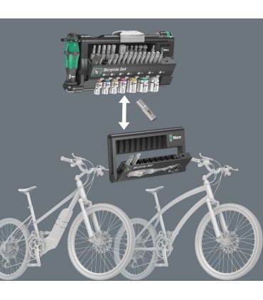 Wera Zyklop Mini Cırcır Bisiklet Tamir Seti 3 05004172001