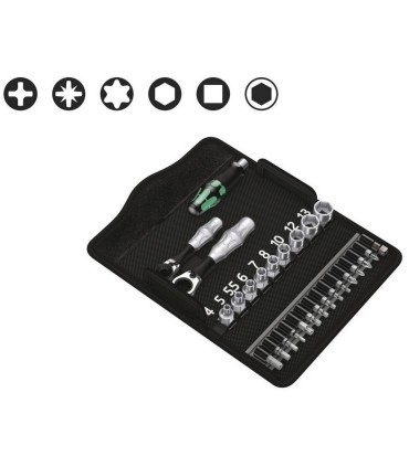 Wera Zyklop Mini Cırcır Lokma Bits Seti 2 05135918001