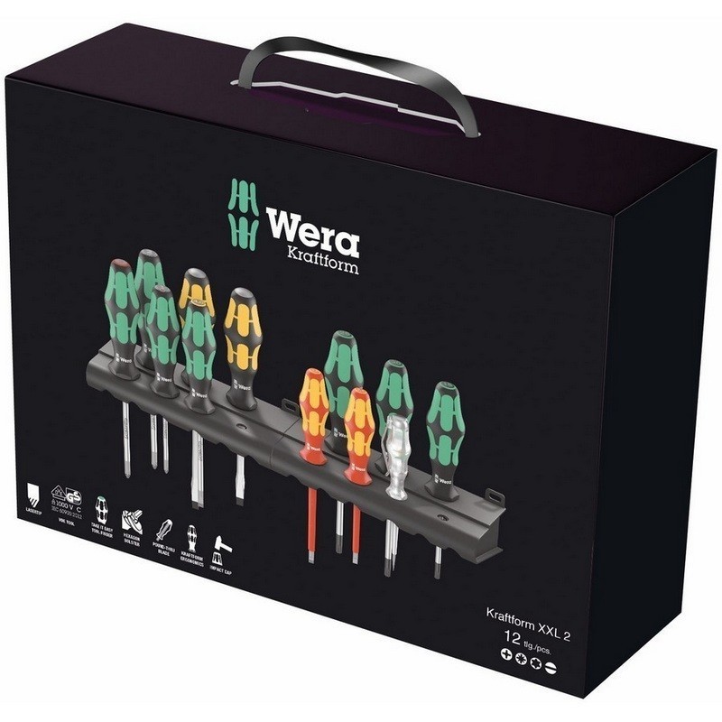 Wera Tornavida Seti XXL 2 Kraftform 12P 05051011001