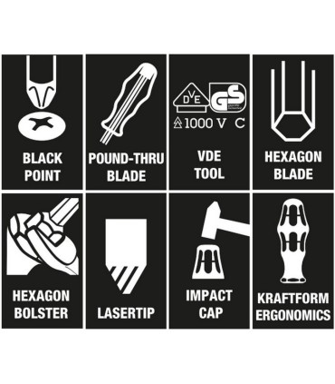 Wera Tornavida Seti XXL 2 Kraftform 12P 05051011001