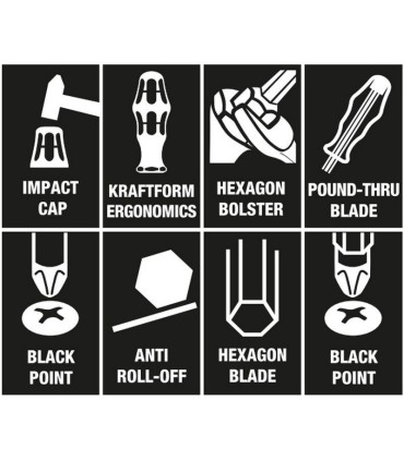 Wera 977 Torx Keski Tornavida 90mm TX20 05024401001