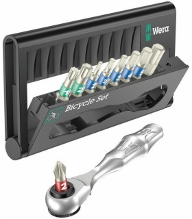 Wera Bisiklet Set 9 Mini Cırcır Bits Seti 05004177001