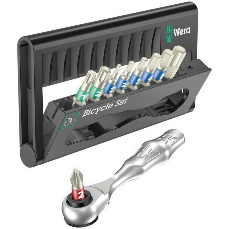 Wera Bisiklet Set 9 Mini Cırcır Bits Seti 05004177001