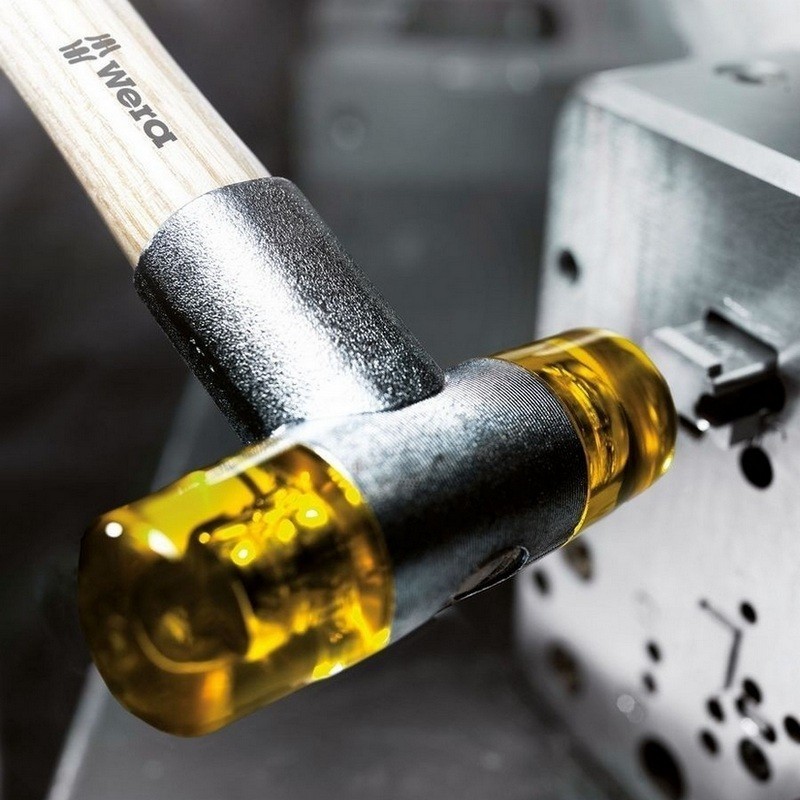 Wera 102 Üretan Başlı Yumuşak Yüzlü Çekiç 1 23mm 05000505001