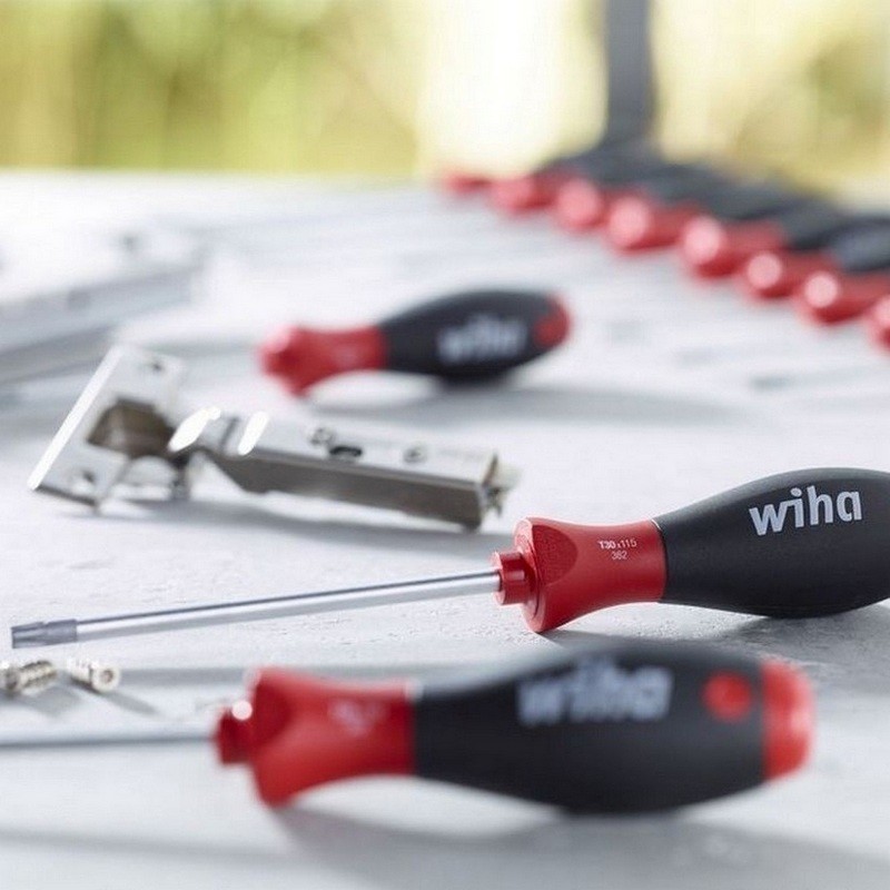 Wiha 302 SoftFinish Yıldız Düz Torx Tornavida Seti 12P 41002