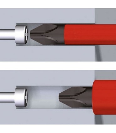 Wiha 3251 SoftFinish VDE Torx Tornavida slimFix TX25 x 125mm 36539