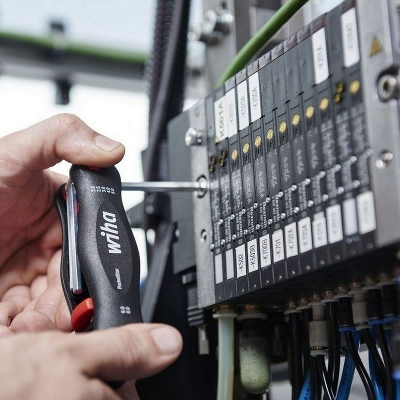 Wiha 369RP PocketStar Alyan Topbaş Allen Anahtar Cep Seti 2-8mm MagicRing 7P 23031