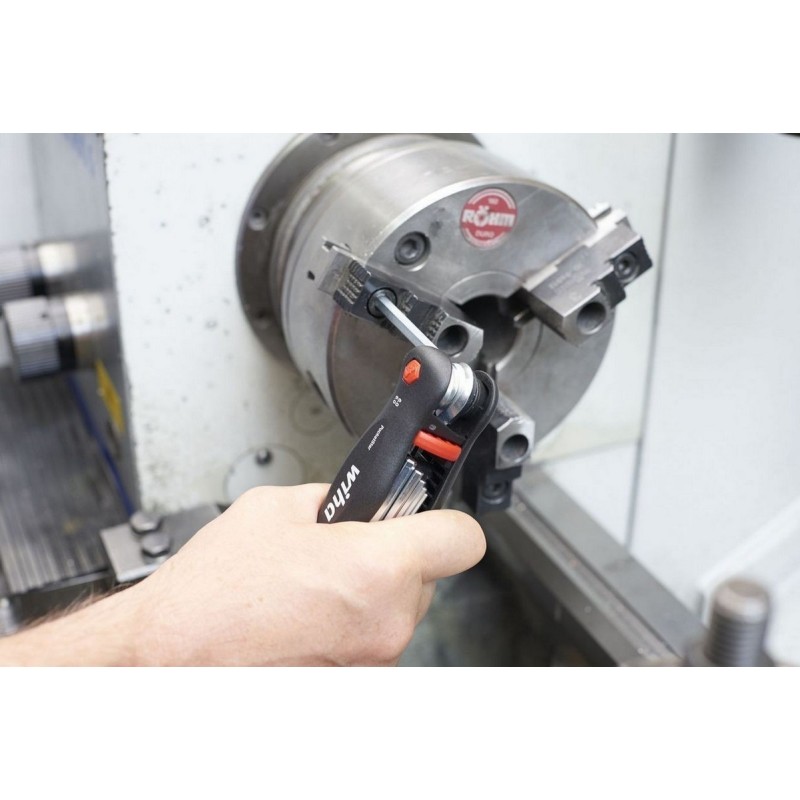 Wiha 369RP PocketStar Alyan Topbaş Allen Anahtar Cep Seti 2-8mm MagicRing 7P 23031