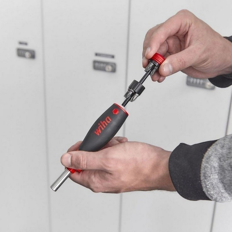 Wiha 380305 SB PocketMax Tornavida Bits Seti Mixed Manyetik 9P 45292