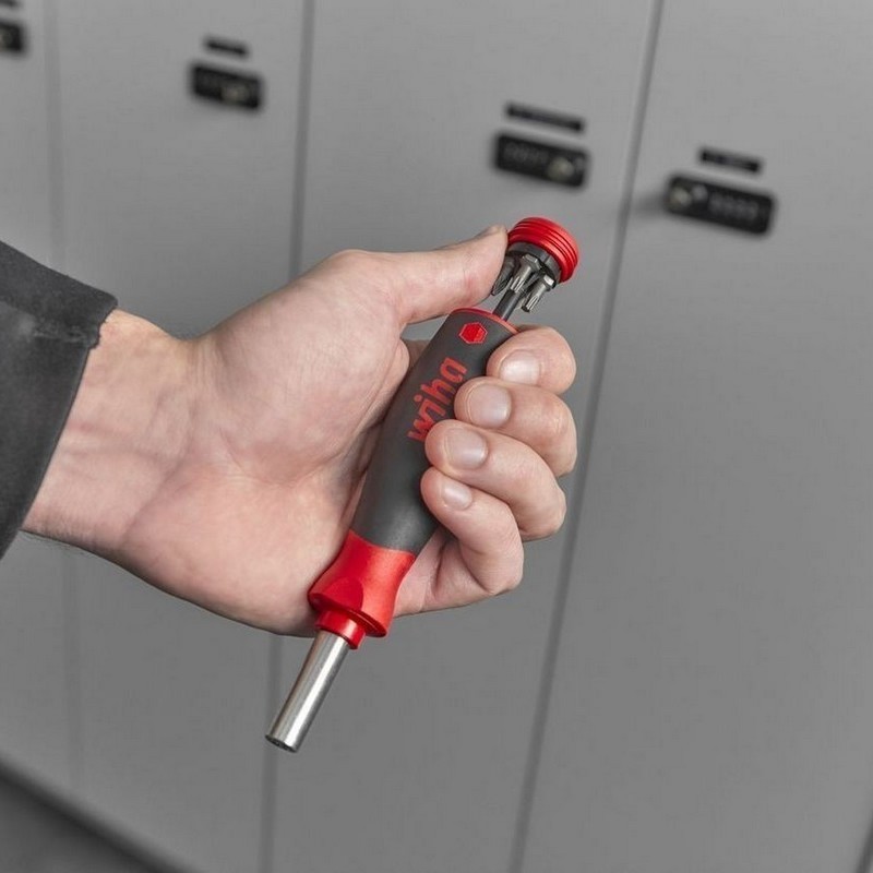 Wiha 380305 SB PocketMax Tornavida Bits Seti Mixed Manyetik 9P 45292