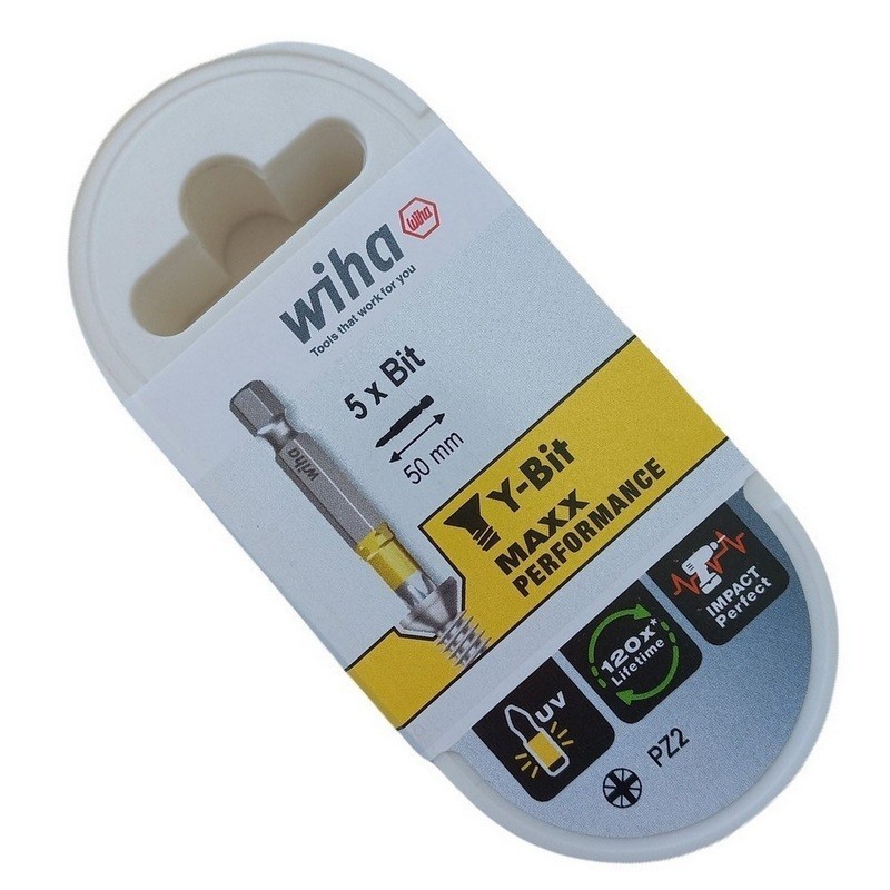 Wiha 7042Y Y Bits Uç Seti 50mm Pozidriv PZ2 5P 41628