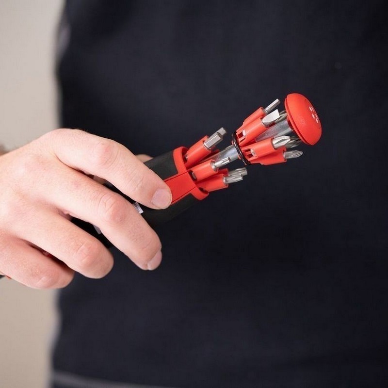 Wiha 380302 SB LiftUp 25 Tornavida Bits Seti Mixed Manyetik 12P 38606