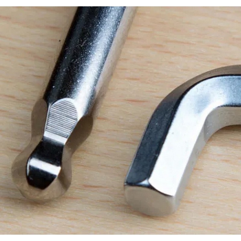 Wiha 369B Allen Anahtar Topbaş Hex (Alyan) 8.0mm 44x206mm 03874