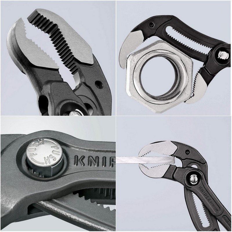 Knipex Cobra 8701180 Ayarlı Fort Pense180mm