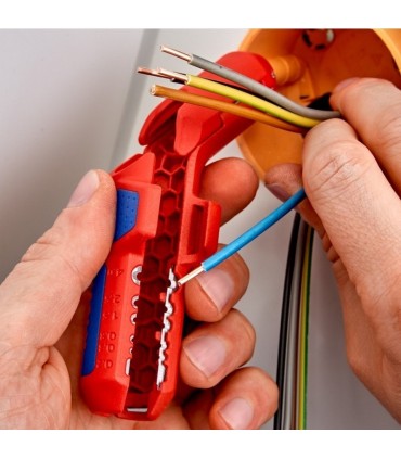 Knipex 169501 SB ErgoSrip Kablo Sıyırma Aleti Sağ El