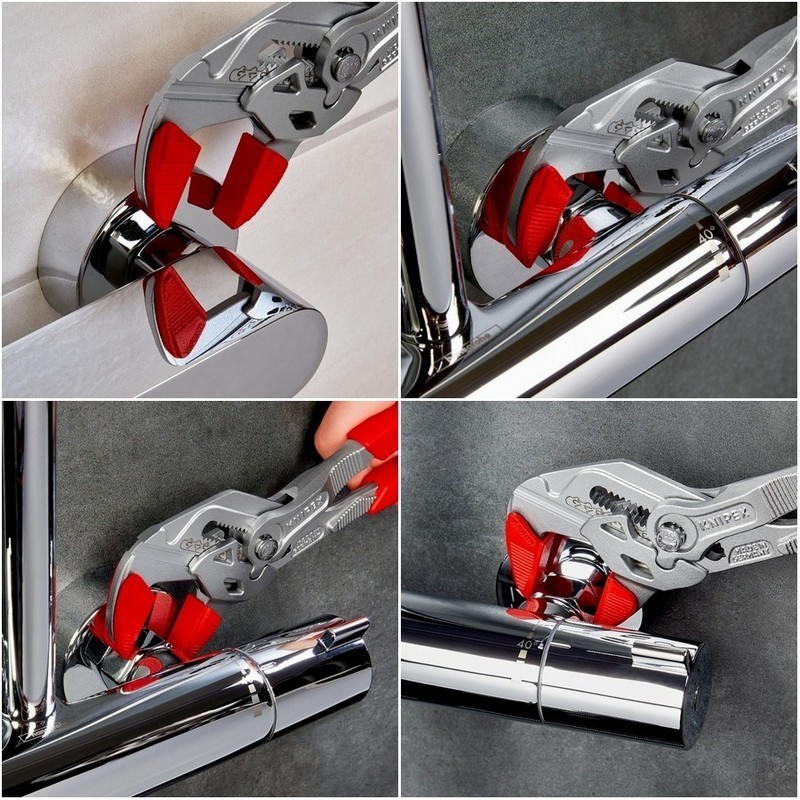 Knipex 8603250 Düz Çene Ayarlı Fort Pense 250mm