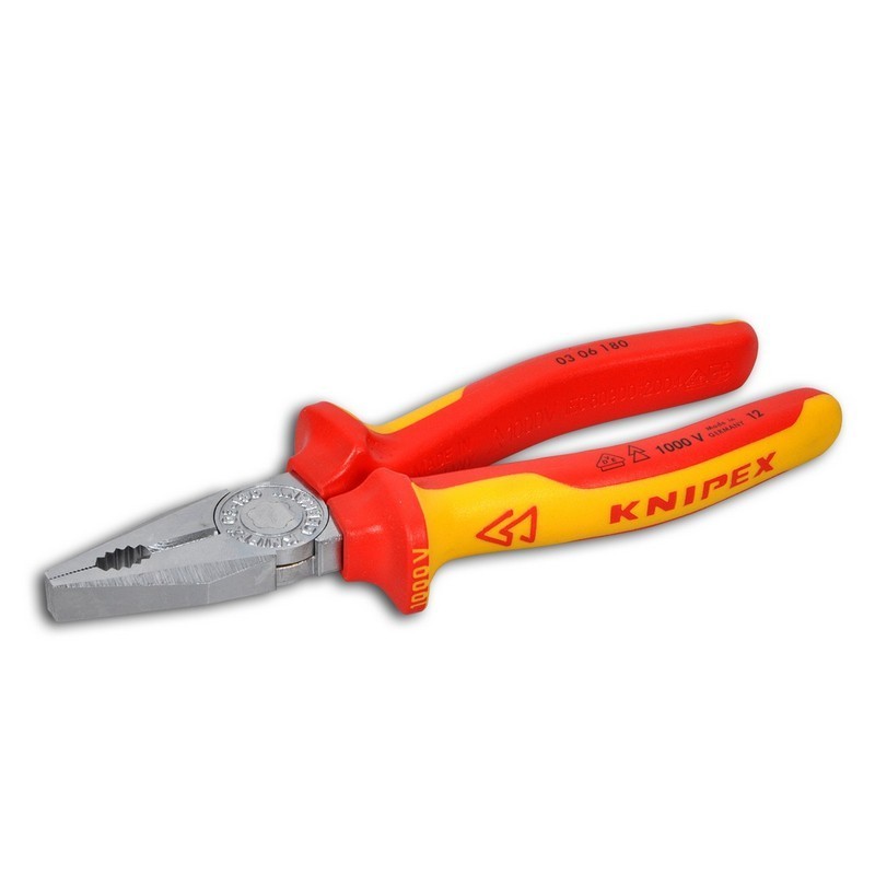 Knipex 03 06 180 VDE Kombine Pense 180mm