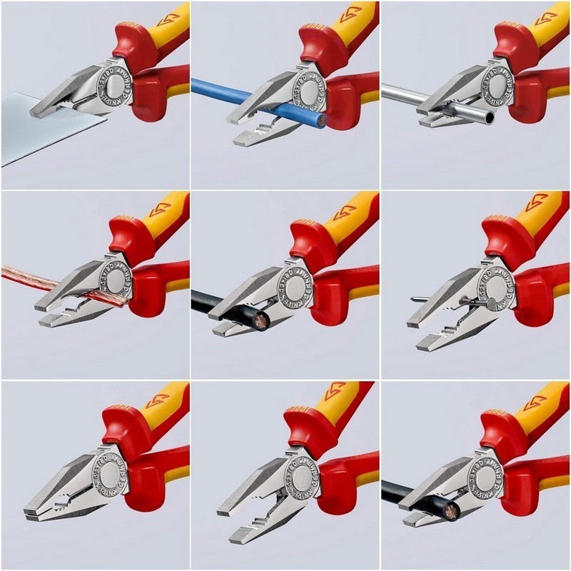 Knipex 03 06 180 VDE Kombine Pense 180mm