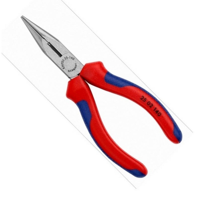 Knipex 25 02 140 Radyocu Polisajlı Kargaburun 140mm