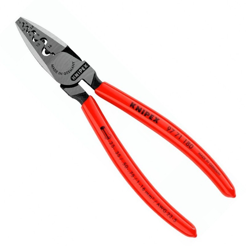 Knipex 9771180 Yüksük Sıkma Pensesi 180mm