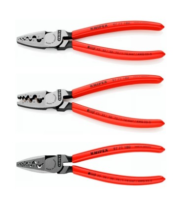 Knipex 9771180 Yüksük Sıkma Pensesi 180mm