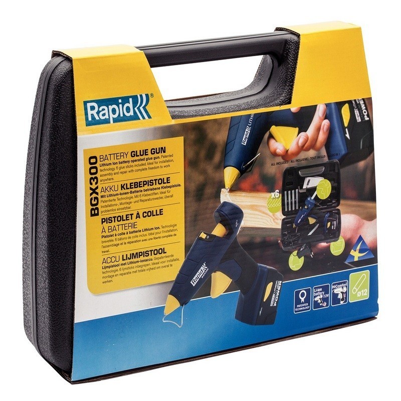 Rapid BGX300 Pilli Silikon Tabancası 30W 5000120