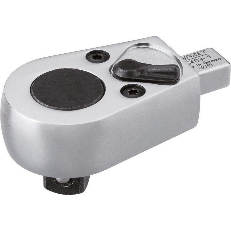 Hazet 6403-1 9X12mm Geçmeli Tork Ucu 1/2" Yön Mandallı Cırcır 32D