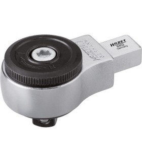 Hazet 6402 9X12mm Geçmeli Tork Ucu 3/8" Yön Tekerli Cırcır 72D